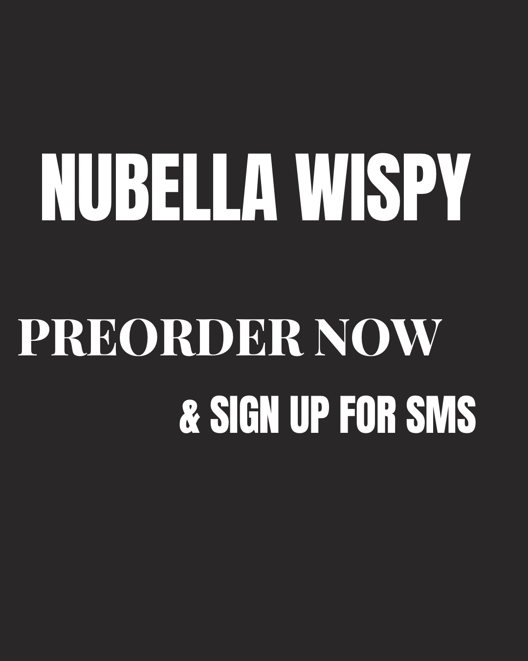 NUBELLA WISPY LASH CLUSTER KIT (PRE ORDER ONLY)