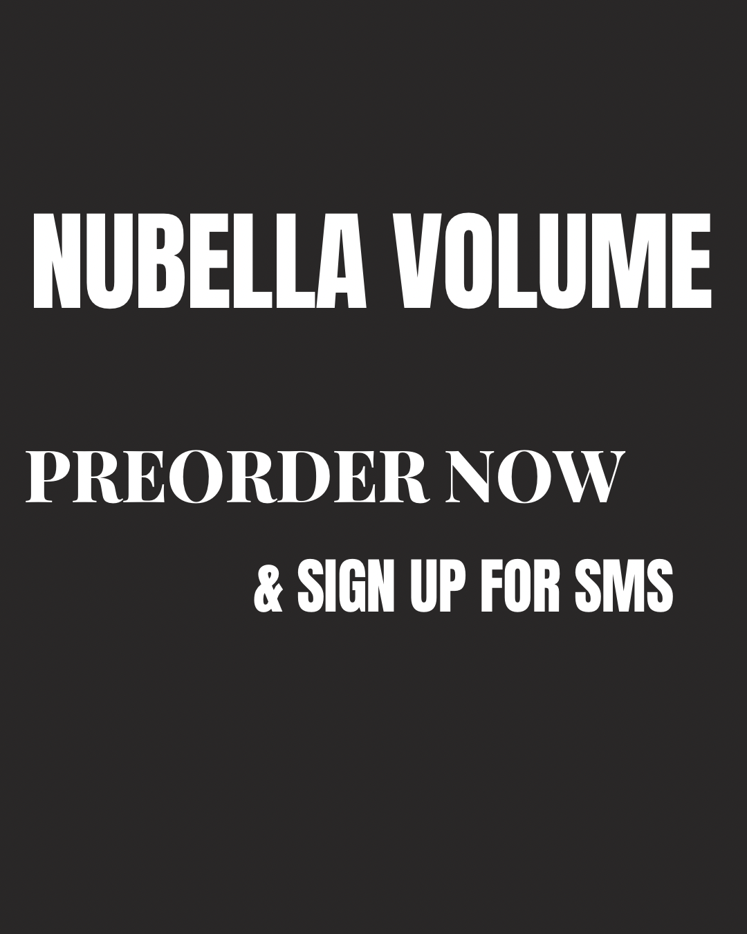 NUBELLA VOLUME LASH CLUSTER KIT (PRE ORDER ONLY)